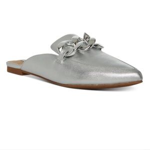 Steve Madden Fleur Tailored Chain Mules - NEVER WORN